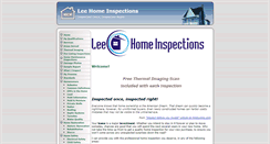 Desktop Screenshot of leehomeinspections.com